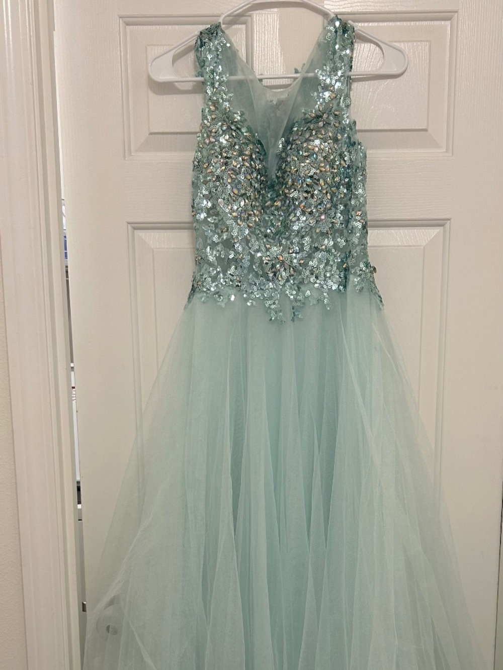 Blue formal dress